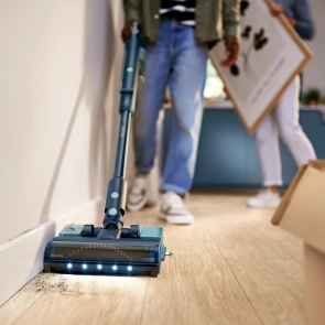 Пылесос Philips беспроводной Flex Series 5000, влажная уборка, пыль -0.27л, Втон. работа до 60мин, PowerCyclone 10, серо-зеленый №7