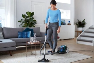 Пилосос Philips контейнерний 3000 series , 900Вт, конт пил -1,5л, НЕРА, турбощітка, чорно-зелений №3