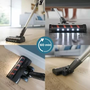 Пилосос Philips безпровідний 3000 Series, конт пил -0.27л, Втон. робота до 60хв, вага-1.5кг, турборежим, сірий №7