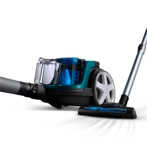 Пилосос Philips контейнерний 3000 series , 900Вт, конт пил -1,5л, НЕРА, турбощітка, чорно-зелений №7