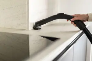 Пилосос Gorenje контейнерний, 850Вт, конт пил -3.3л, HEPA, телескоп трубка, сенсорне упр, бронзовий №6