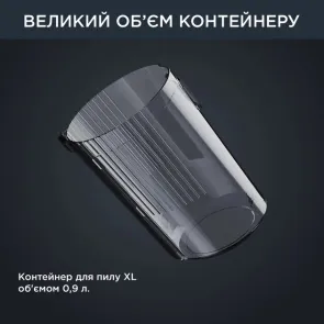 Пылесос Rowenta беспроводной Xforce Flex 14.60 Aqua, 200Вт, влажная уборка, конт пыль -0.9л, Втон. работа до 70мин, НЕРА, черно-синий №6