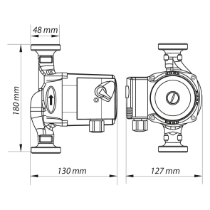 Насос циркуляційний відцентр. KOER KP.GRS-25 /8-2-180 №2
