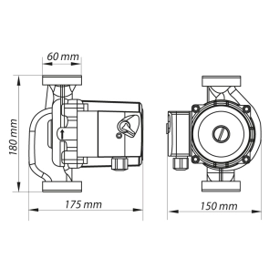 Насос циркуляційний відцентр. KOER KP.GRS-32 /8-180 №5
