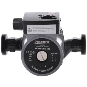 Насос циркуляційний відцентр. KOER KP.GRS-25 / 4-180 №3