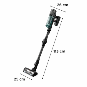 Пилосос Rowenta безпровідний X-Force Flex 12.60 Neo, 320Вт, конт пил -0.9л, Втон. робота до 60хв, вага-2.5кг, НЕРА, чорно-синій №4