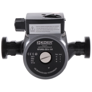 Насос циркуляційний відцентр. KOER KP.GRS-25 / 6-180 №6