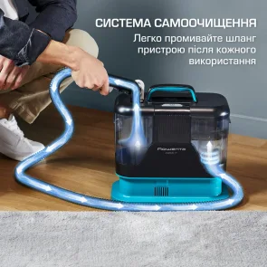 Пылесос Rowenta моющий Clean It, 750Вт, конт пыль -1,5л, вода -2,3л, 13500Па, 4 насадки, черный №11