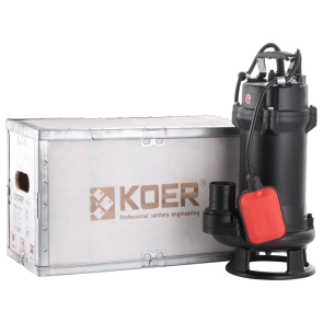 Насос дрен.-фек, корпус чугун KOER WQD 20 -15-1,5 FREZA №6