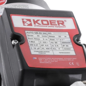 Насосная станция KOER AUTO QB-60 №6