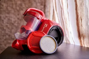 Пилосос Rowenta контейнерний Swift Power Cyclonic, 750Вт, конт пил -1.2л, НЕРА, червоний №4