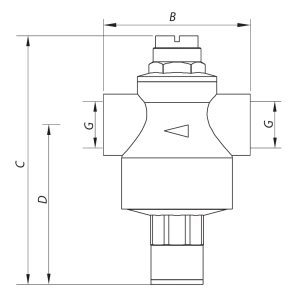 Редуктор давления KOER KR.1251 1'' (KR2662) №3