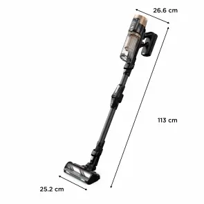 Пылесос Rowenta беспроводной X-Force Flex 14.80 Auto Animal, 240Вт, конт пыль -0.65л, Втон. работа до 90мин, HEF system 99,9%, черно-золотой №4