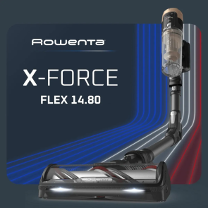 Пылесос Rowenta беспроводной X-Force Flex 14.80 Auto Animal, 240Вт, конт пыль -0.65л, Втон. работа до 90мин, HEF system 99,9%, черно-золотой №6