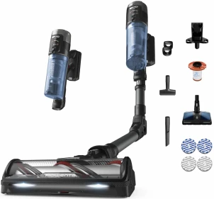 Пилосос Rowenta безпровідний X-Force Flex 12.60 Neo Auto Aqua Allergy, 150Вт, конт пил -0.65л, Втон. робота до 60хв, вага-3кг, НЕРА, чорно-синій №1