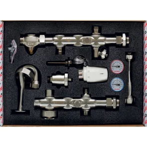 Смесительный узел KOER KR.S1021 (с байпасом) 1" НР SUS304 (KR2955) №3
