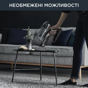 Пилосос Rowenta безпровідний X-Force Flex 14.60 Auto Animal, 48Вт, конт пил -0.9л, Втон. робота до 70хв, НЕРА, чорно-сірий №5