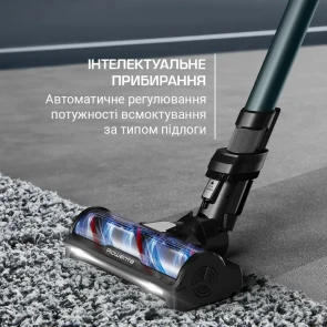 Пилосос Rowenta безпровідний X-Force Flex 12.60 Neo Auto Aqua Allergy, 150Вт, конт пил -0.65л, Втон. робота до 60хв, вага-3кг, НЕРА, чорно-синій №9