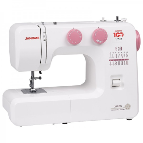 Швейна машина JANOME 311PG, електромех., 60Вт, 15 шв.оп., петля напівавтомат, білий №2