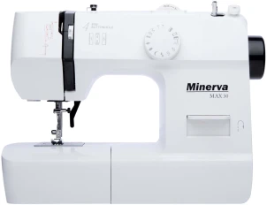 Швейная машина МINERVA Max30, электромех., 71 Вт, 13 швейных операций, полуавтомат петля, белый №1