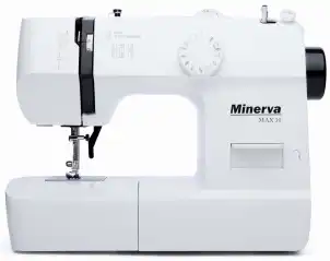 Швейная машина МINERVA Max30, электромех., 71 Вт, 13 швейных операций, полуавтомат петля, белый №2