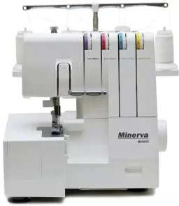 Оверлок MINERVA M840DS, 105Вт, 8 оп., (4, 3-х ниткові шви), білий №1