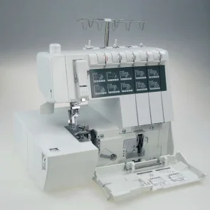 Коверлок MINERVA M4000CL, 120Вт, 20 оп., (5, 4, 3, 2-х ниткові шви), білий №5