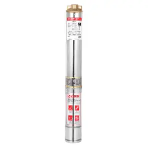 Насос для скважин центробежный KOER 4SDM 2/9 + пульт №1