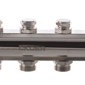 Коллекторный блок с термостатич. клапанами KOER KR.1100-05 1"x5 WAYS (KR2631) №4