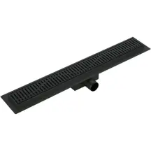 Душевой трап из нержавеющей стали SUS304 KOER FD35-70x700 Black (KR3277)