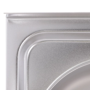 Мойка кухонная ZERIX Z8050D-08-180E (satin) (ZM0569) №3