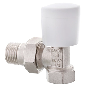 Кран радіаторний Roho R5550-050 - 1/2" кутовий (RO0128) №1
