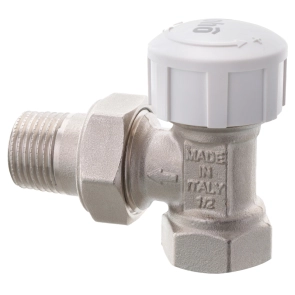Кран радіаторний термостатичний Roho R5150-050 - 1/2" (М30х1,5) (кутовий) (RO0122) №1