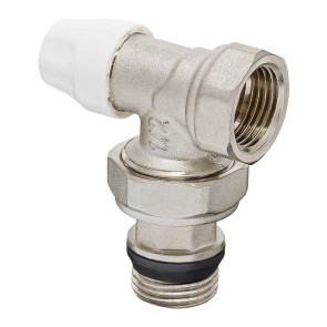 Комплект для подключения радиатора KOER SET-11 - 1/2"x1/2" (угловой) с термоголовкой ВЗ (KR3175) №4
