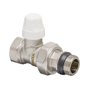 Комплект для подключения радиатора KOER SET-12 - 1/2"x1/2" (Прямой) с термоголовкой ВЗ (KR3177) №2