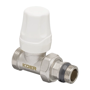 Комплект для подключения радиатора KOER SET-15 - 1/2"x3/4" (Прямой) с термоголовкой ЗЗ (KR3180) №5