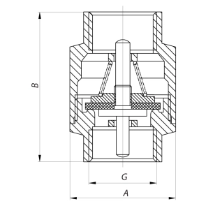 Кран шаровый KOER 1/2x1/2 (KR.512) №3