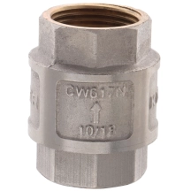 Клапан зворотний KOER (нікельований) 1" (KOER KR.172.N) (KR2769)