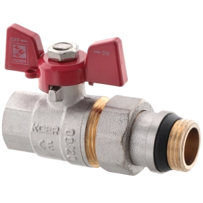 Кран с американкой 1/2" "антипротечка" (Koer KR.227-Gi) (KR0189) №1