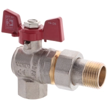 Кран с американкой 1/2" (Koer KR.228) Угловая (KR0016)