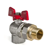 Кран с американкой 3/4" (Koer KR.228) Угловая (KR0018)