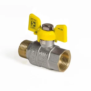Кран кульовий 1/2" ГШМ ГАЗ (KOER KR.218.G) (KR0036) №3