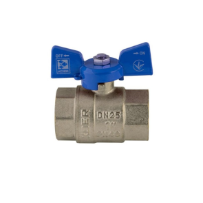 Кран кульовий Koer 1" ГГМ (KR.217.B) синій (KR2718) №1