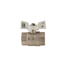 Кран шаровый Koer 1" ГГБ (KR.217.W) белый (KR0180)
