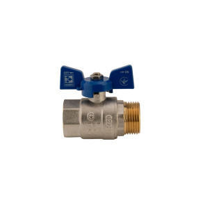 Кран кульовий Koer 1" ГШМ (KR.218.B) синій (KR2721) №3