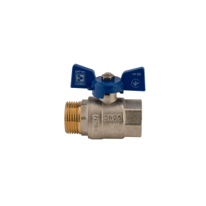 Кран кульовий Koer 1" ГШМ (KR.218.B) синій (KR2721) №4