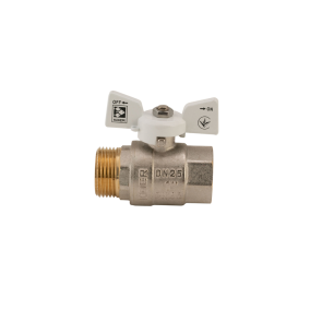Кран шаровый Koer 1" ГШБ (KR.218.W) белый (KR0184) №4