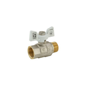 Кран шаровый KOER 1/2" ГШБ (KR.218.W) белый (KR0182) №1