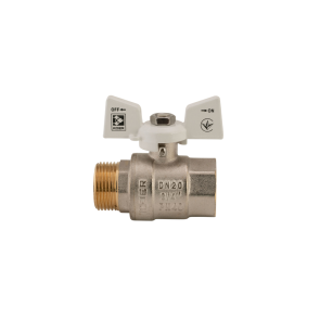Кран кульовий KOER 3/4" ГШМ (KR.218.W) білий (KR0183) №3