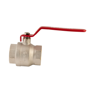 Кран шаровый Koer KR.214 - 2-1/2" FF ГГР (ручка"рычаг" красная) (KR4950) №3